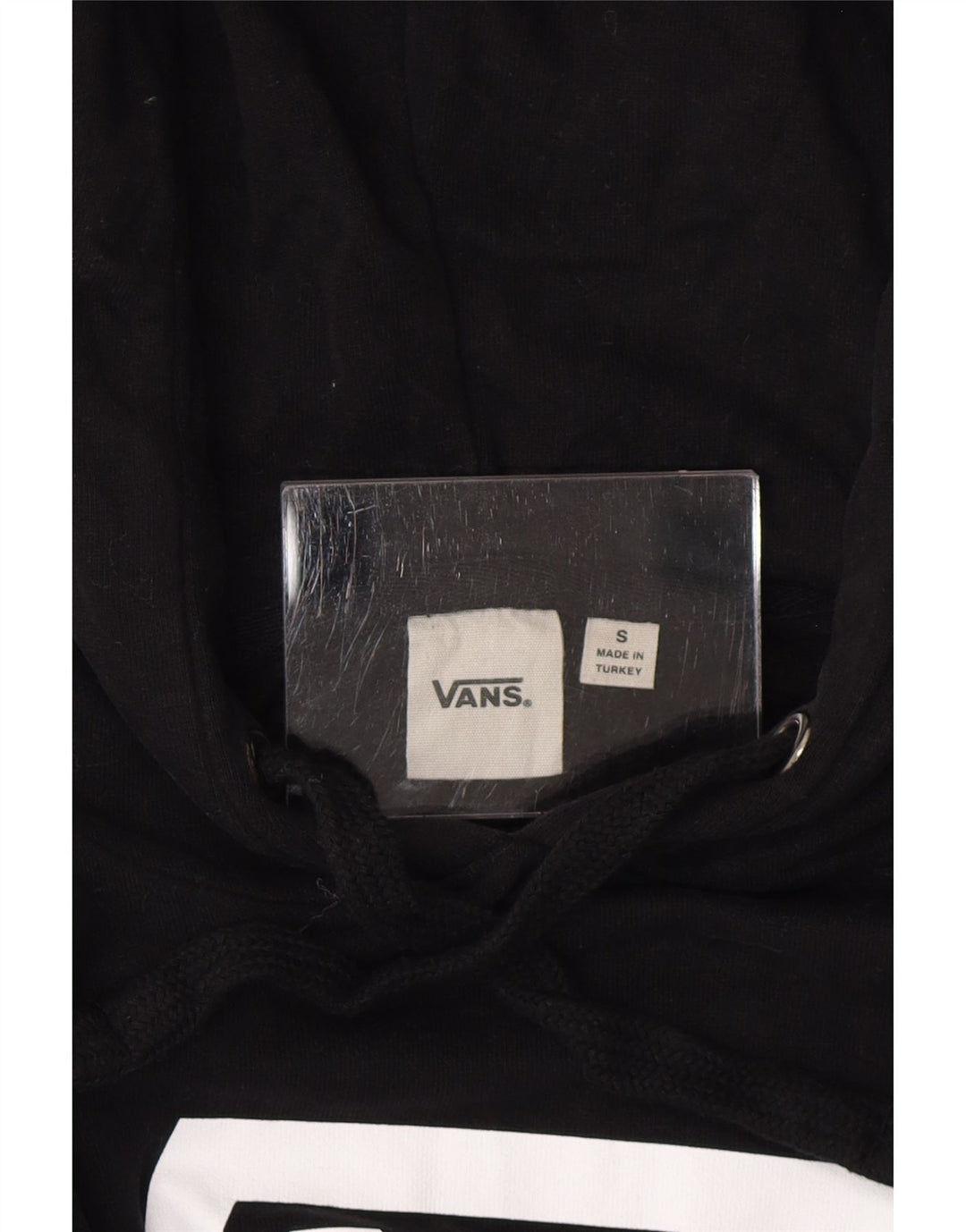 Damska bluza z kapturem Vans Graphic UK 10, mała czarna