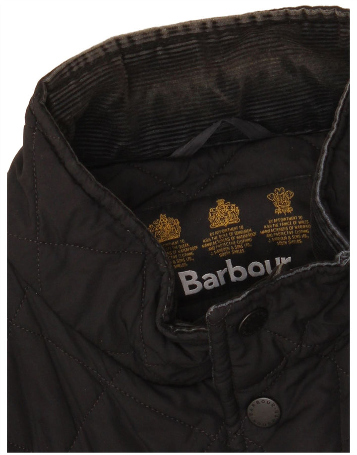 Męska pikowana kurtka Barbour UK 42 XL czarna