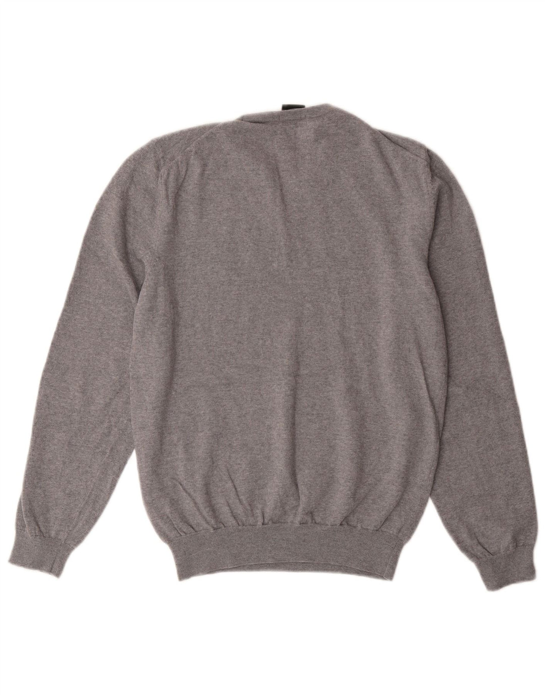 Sweter damski HUGO BOSS z dekoltem w kształcie litery V, UK 10, mały szary