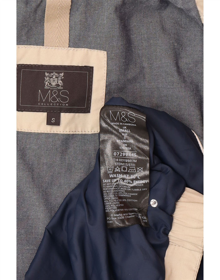 Męska kamizelka Utility Marks & Spencer UK 36, mała, beżowa, poliester