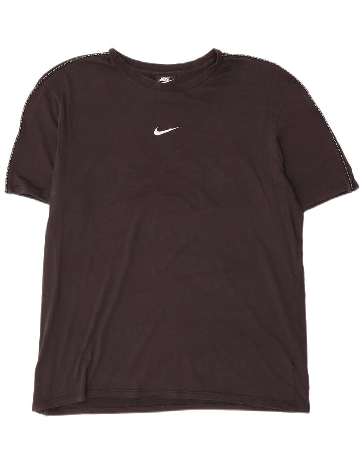 T-shirt męski Nike XL, czarny, bawełniany