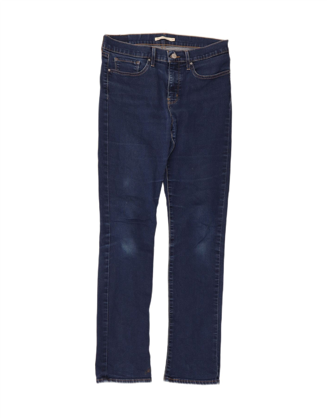 Damskie dżinsy Levi's 314 Shaping Straight W31 L32 Niebieska bawełna