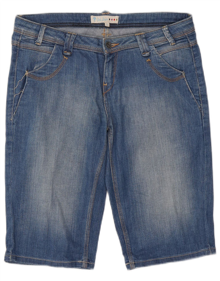 Damskie spodenki jeansowe Fat Face UK 12 Medium W32 Niebieskie bawełniane