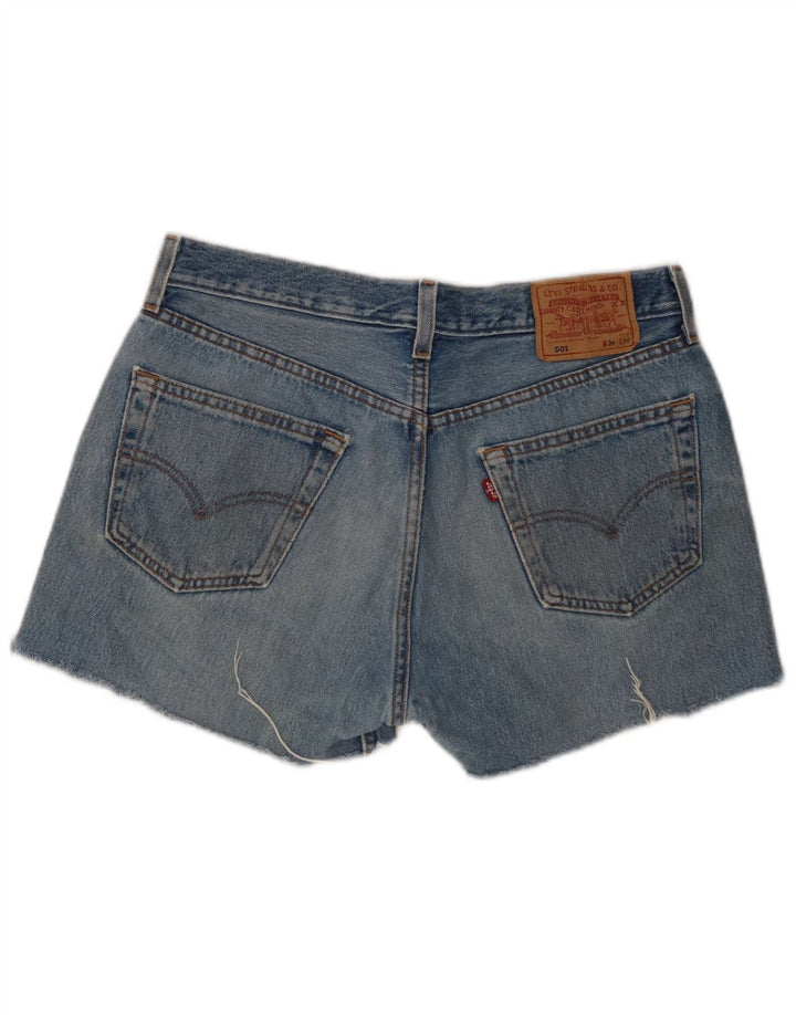 Męskie spodenki jeansowe Levi's 501 W34, duże, niebieskie