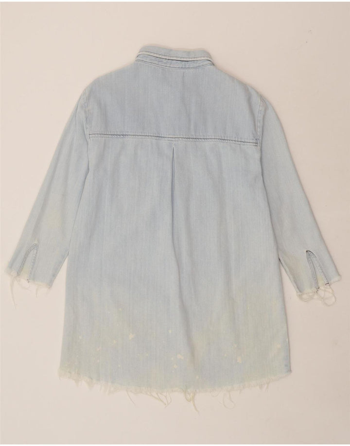 ZARA Girls Denim Dress 13-14 Years Blue Vintage Zara and Second-Hand Zara from Messina Hembry 
