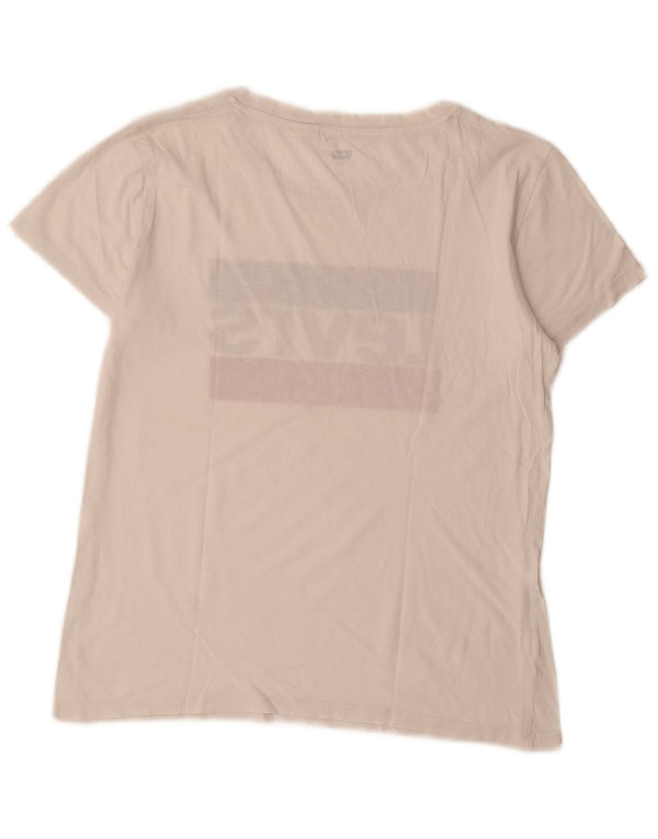 Damska koszulka z grafiką Levi's Top UK 10 Small White