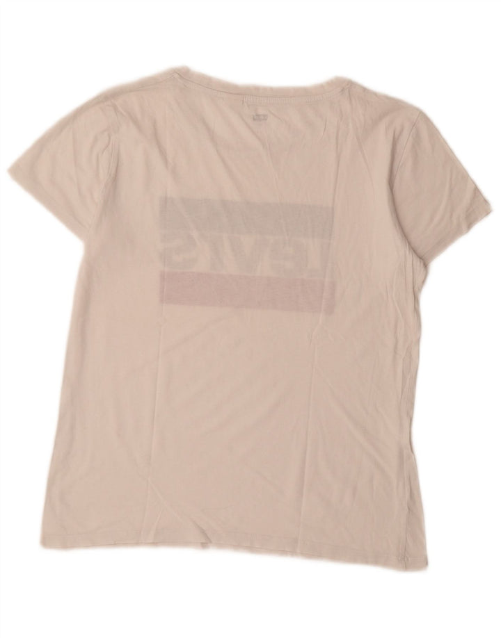 Damska koszulka z grafiką Levi's Top UK 10 Small White
