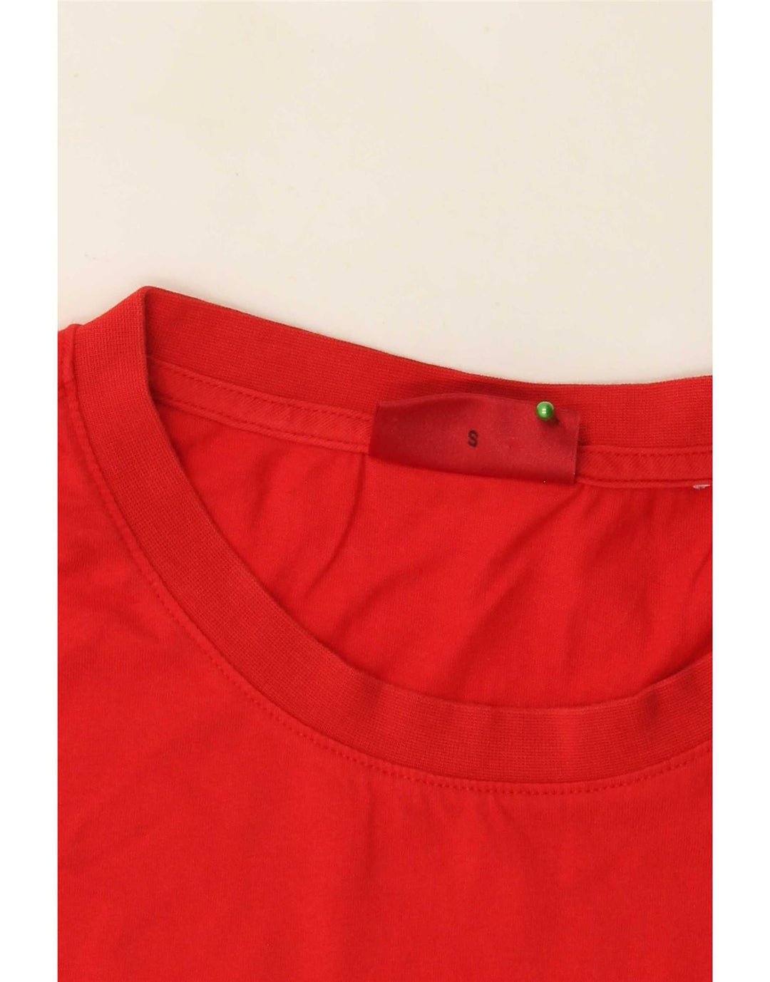 Męski T-shirt z grafiką Hugo Boss, mały, czerwony