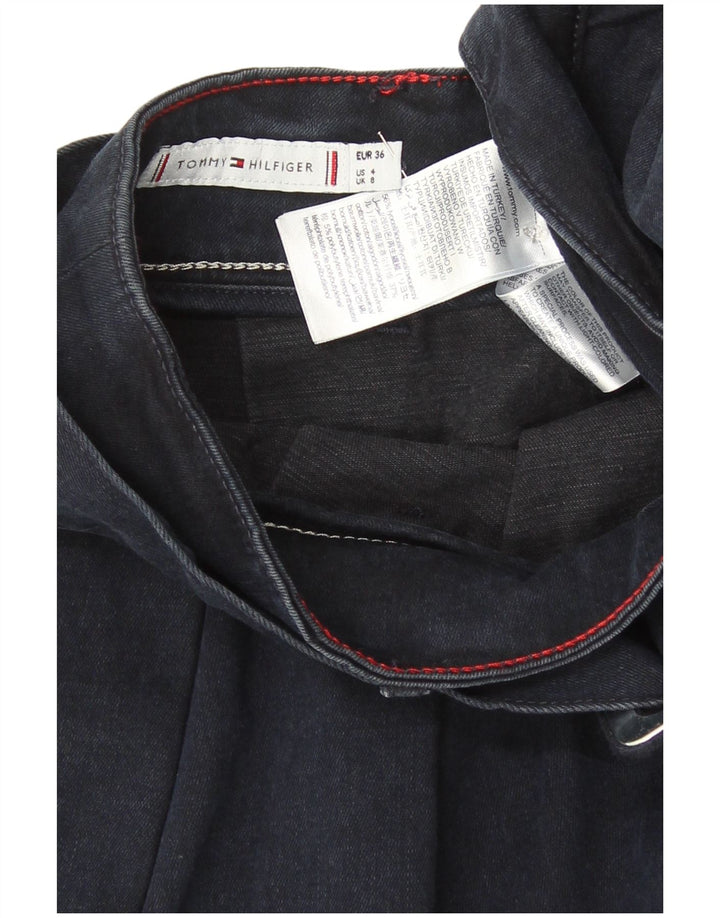 Damska spódnica dżinsowa Tommy Hilfiger US 8 Medium W28 Granatowa Lyocell