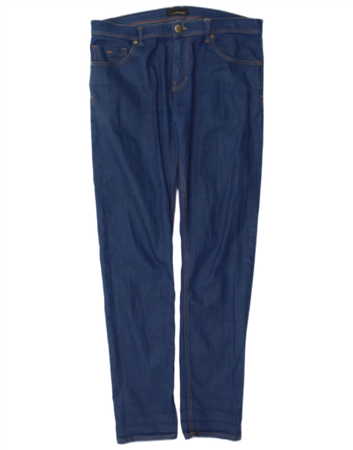 Męskie jeansy slim fit Zara EU 46 XL W36 L34 Niebieskie