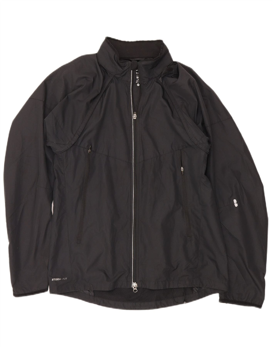 Męska kurtka dresowa Nike Storm-Fit UK 38/40, średni czarny poliester