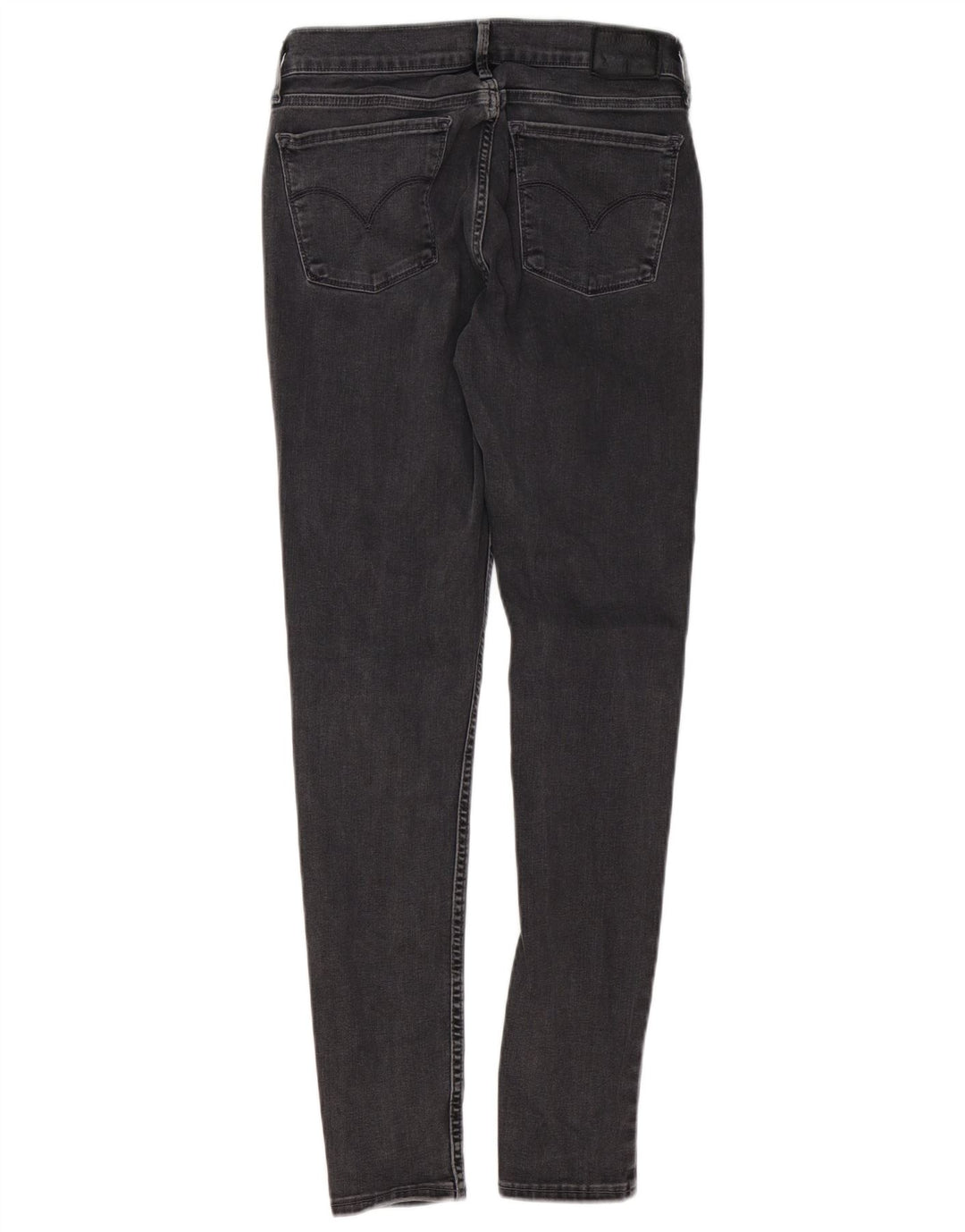 Damskie jeansy LEVI'S 710 Super Skinny W30 L30 Szara bawełna
