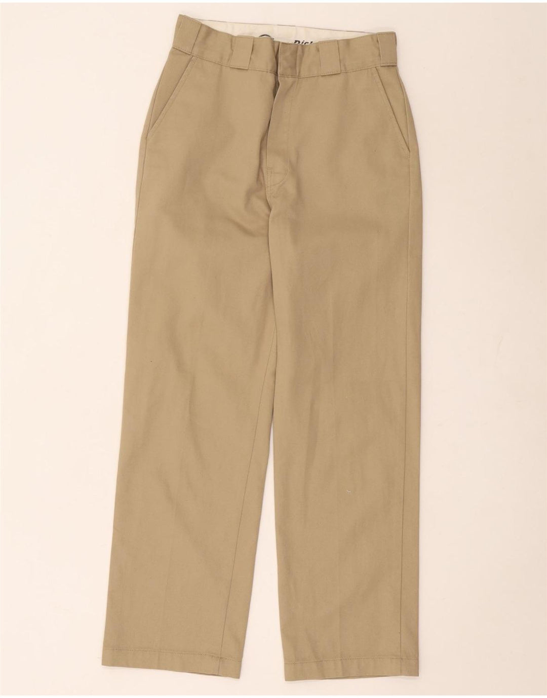 Spodnie damskie Dickies Straight Chino W26 L27 Beżowy poliester