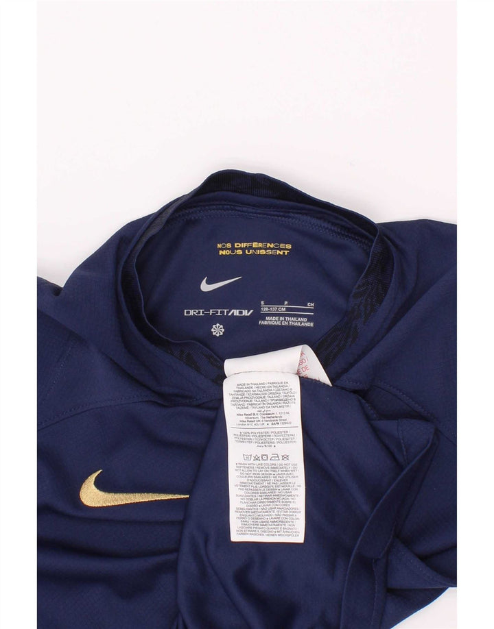 T-shirt chłopięcy Nike 8-9 lat, mały, granatowy