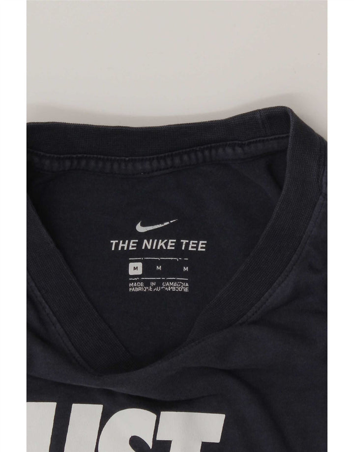 Męski T-shirt Nike z grafiką, średni granatowy