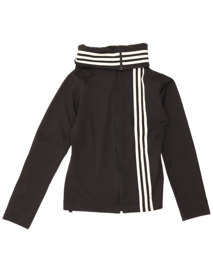 Damska bluza dresowa Adidas UK 14 Średni czarny poliester