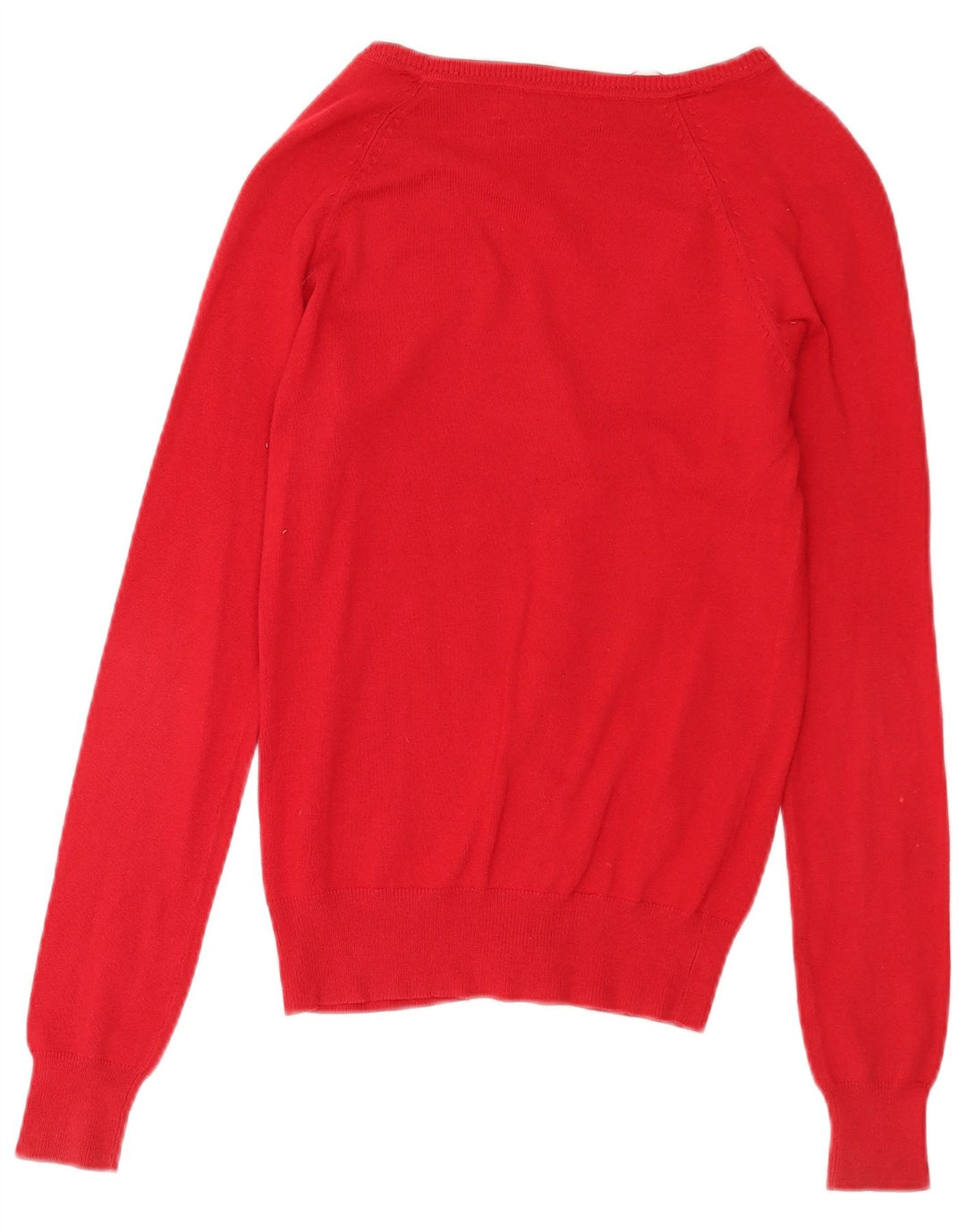 Sweter damski Zara Cardigan UK 10 Small, czerwony, bawełniany