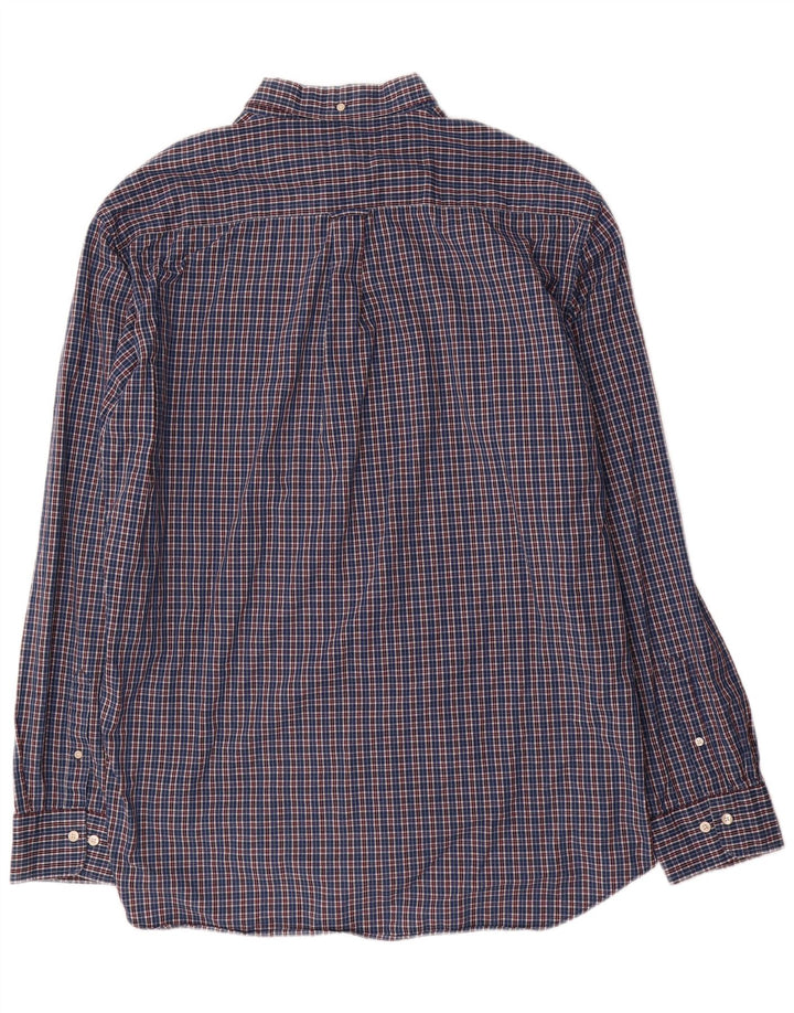 Koszula męska Gant o regularnym kroju, rozmiar 47/48, 3XL, bawełniana niebieska kratka