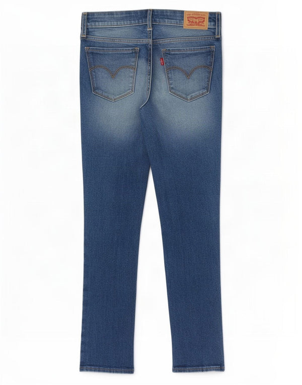 Damskie jeansy Levi's 711 Skinny W27 L28 Niebieskie