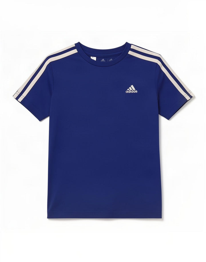Chłopięca koszulka Adidas Aeroready Top 8-9 lat, niebieska, poliester