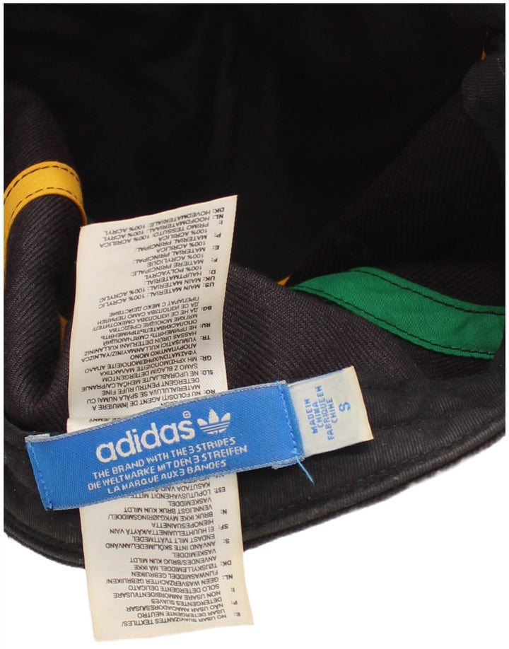 Męska czapka baseballowa Adidas z grafiką, mała, czarna, akrylowa