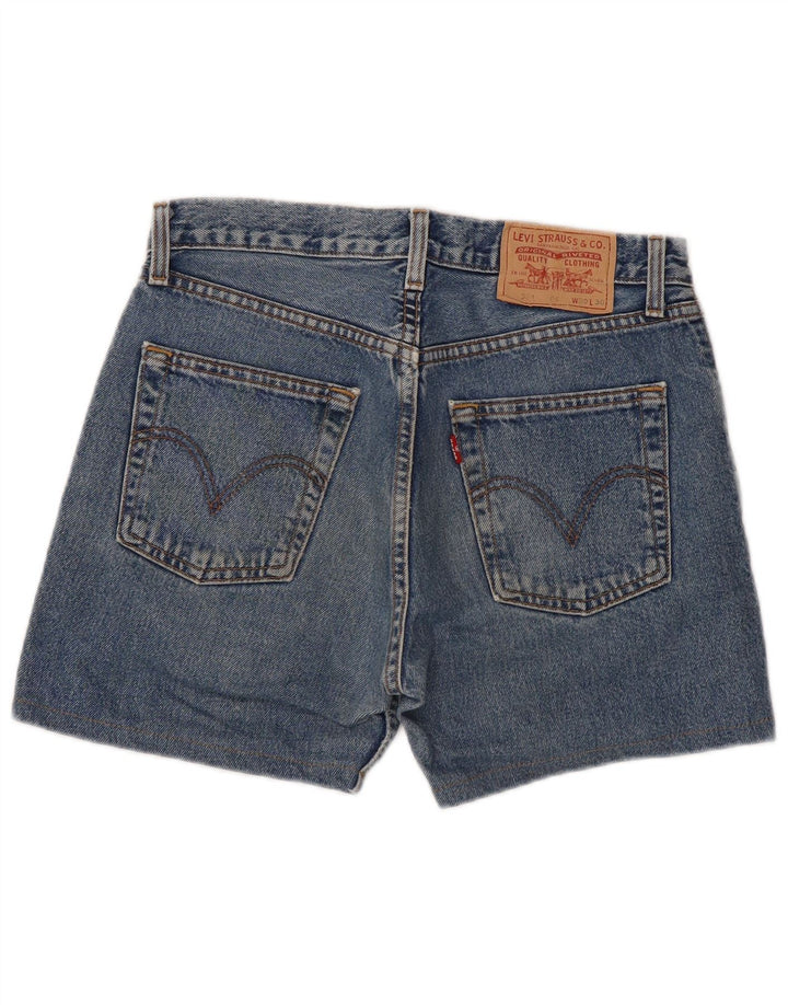 Męskie spodenki jeansowe Levi's 581 w trudnej sytuacji W30 Średnioniebieskie bawełniane