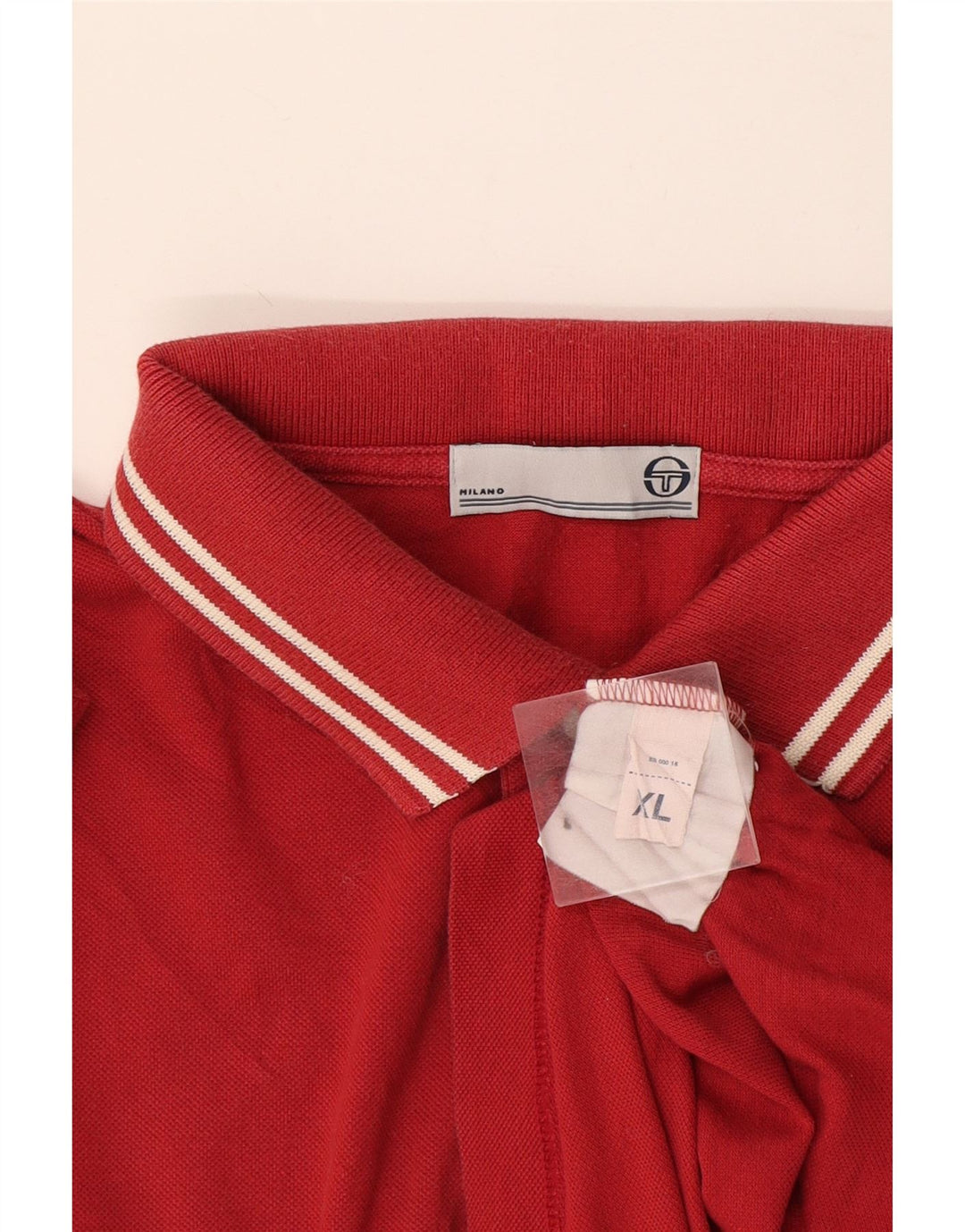 Męska koszulka polo Sergio Tacchini XL czerwona
