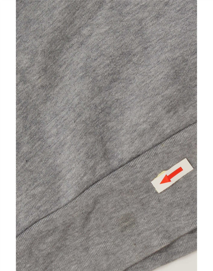 Męski sweter z kapturem z grafiką Levi's, duży, szary, bawełniany