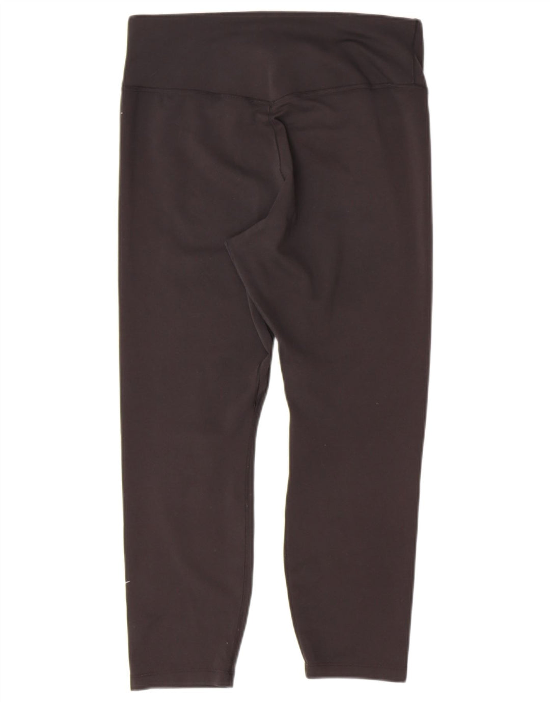 NIKE Womens Capri Leggings UK 14 Large  Black Polyester