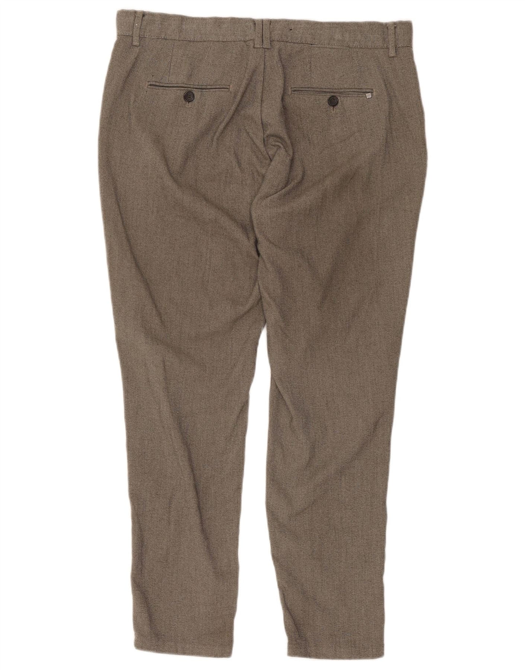 Męskie spodnie chino Zara EU 44 Large W34 L28 Szary poliester