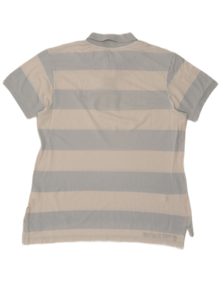 Męska koszulka polo Timberland XL, bawełniana w niebieskie paski