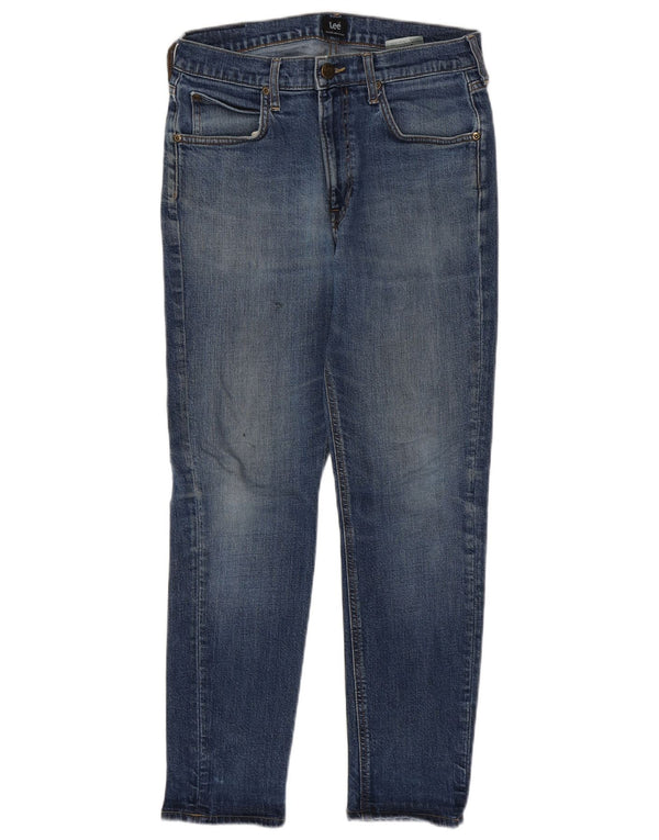LEE Męskie Austin Slim Jeans W30 L30 Niebieskie bawełniane
