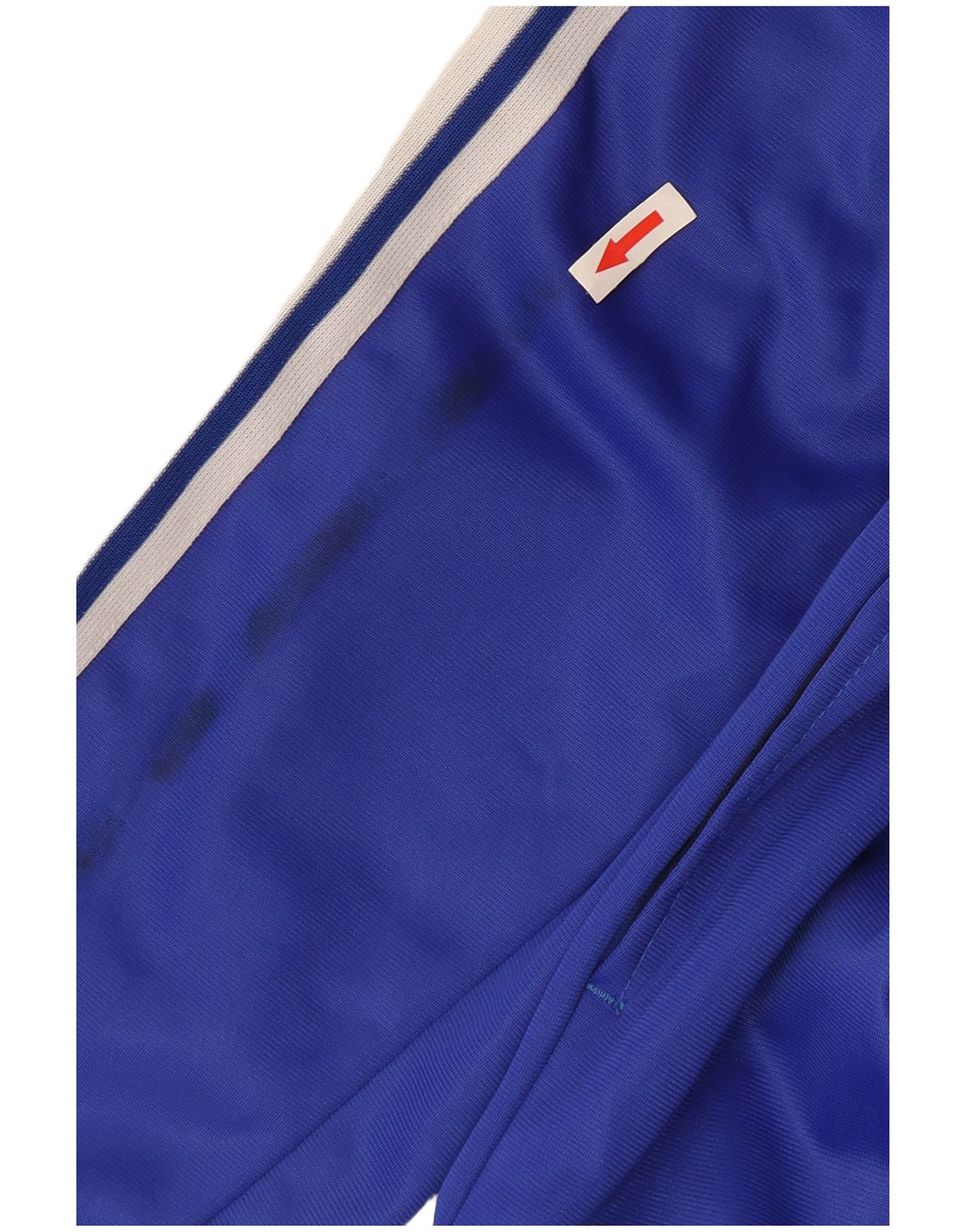 Adidas Męska bluza dresowa, duża, niebieska, poliestrowa