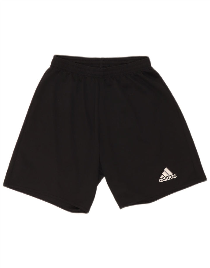 Męskie spodenki sportowe Adidas Climalite, małe, czarne, poliestrowe