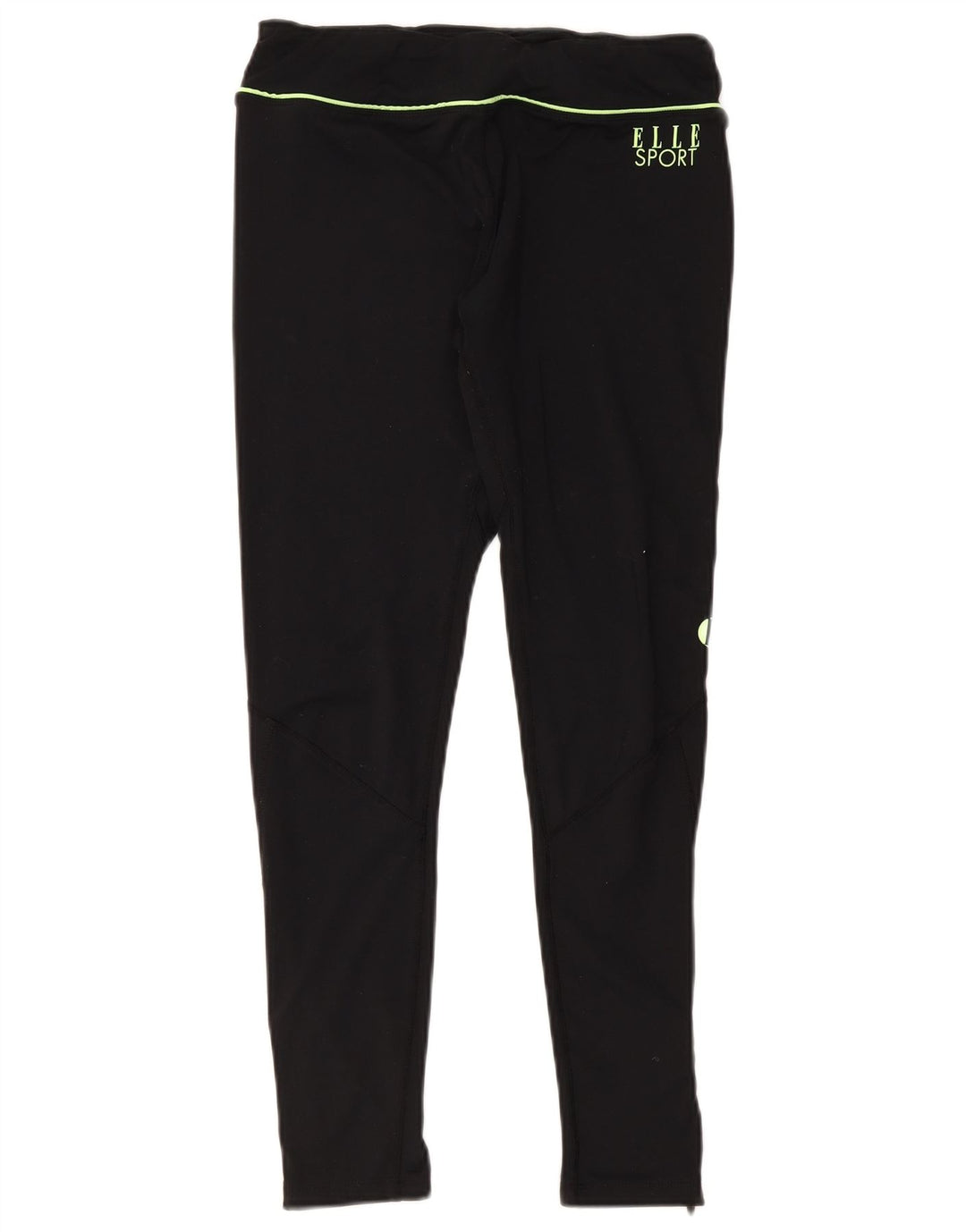 Damskie legginsy graficzne Elle Sport UK 14, średni czarny poliester