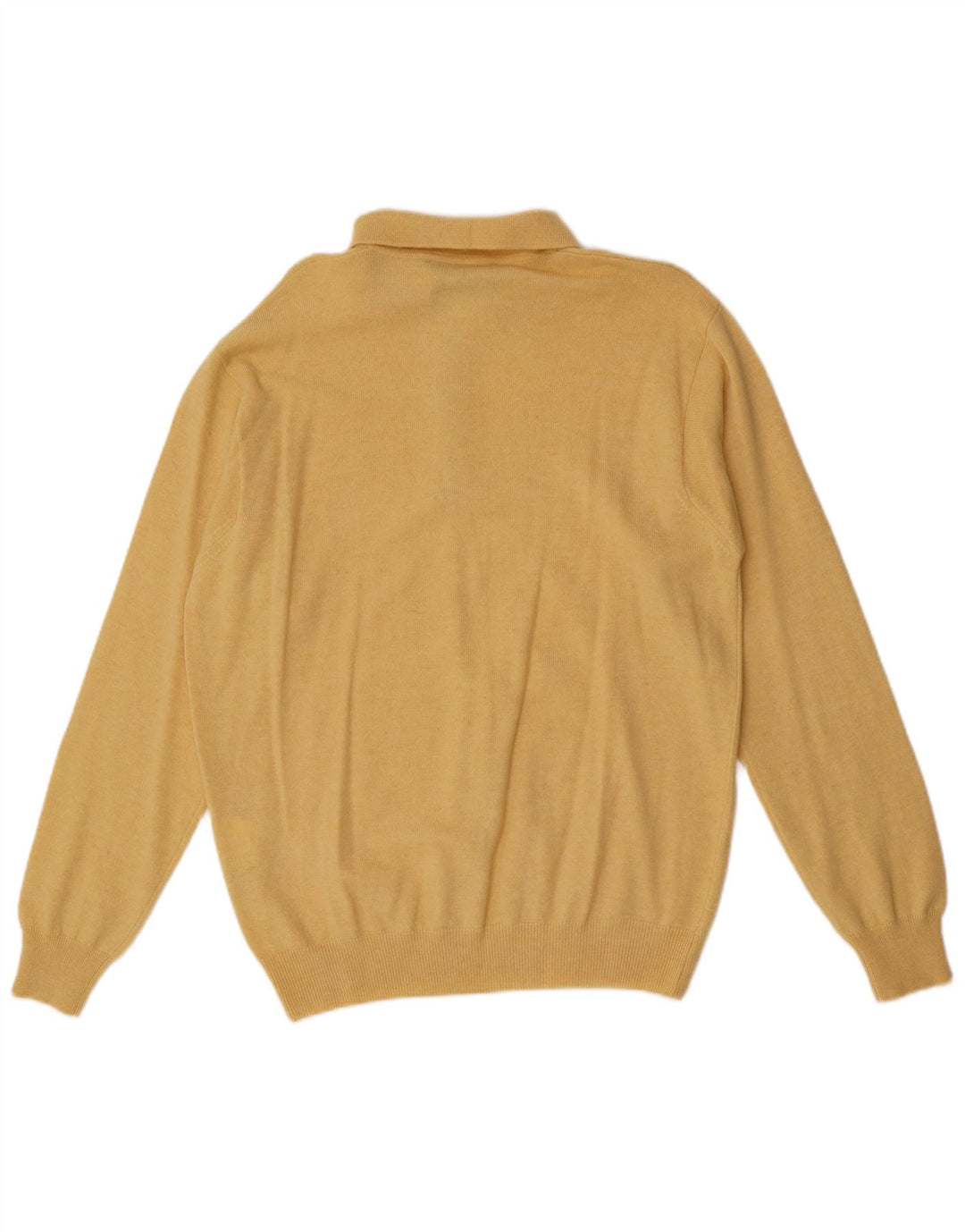 Męski sweter polo Valentino, średniożółty