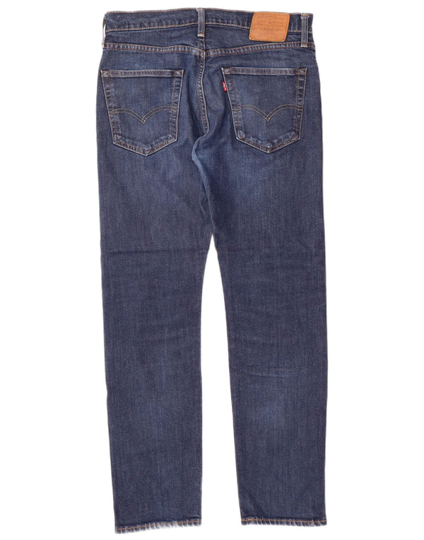 Męskie jeansy LEVI'S 502 zwężane W32 L30 niebieska bawełna