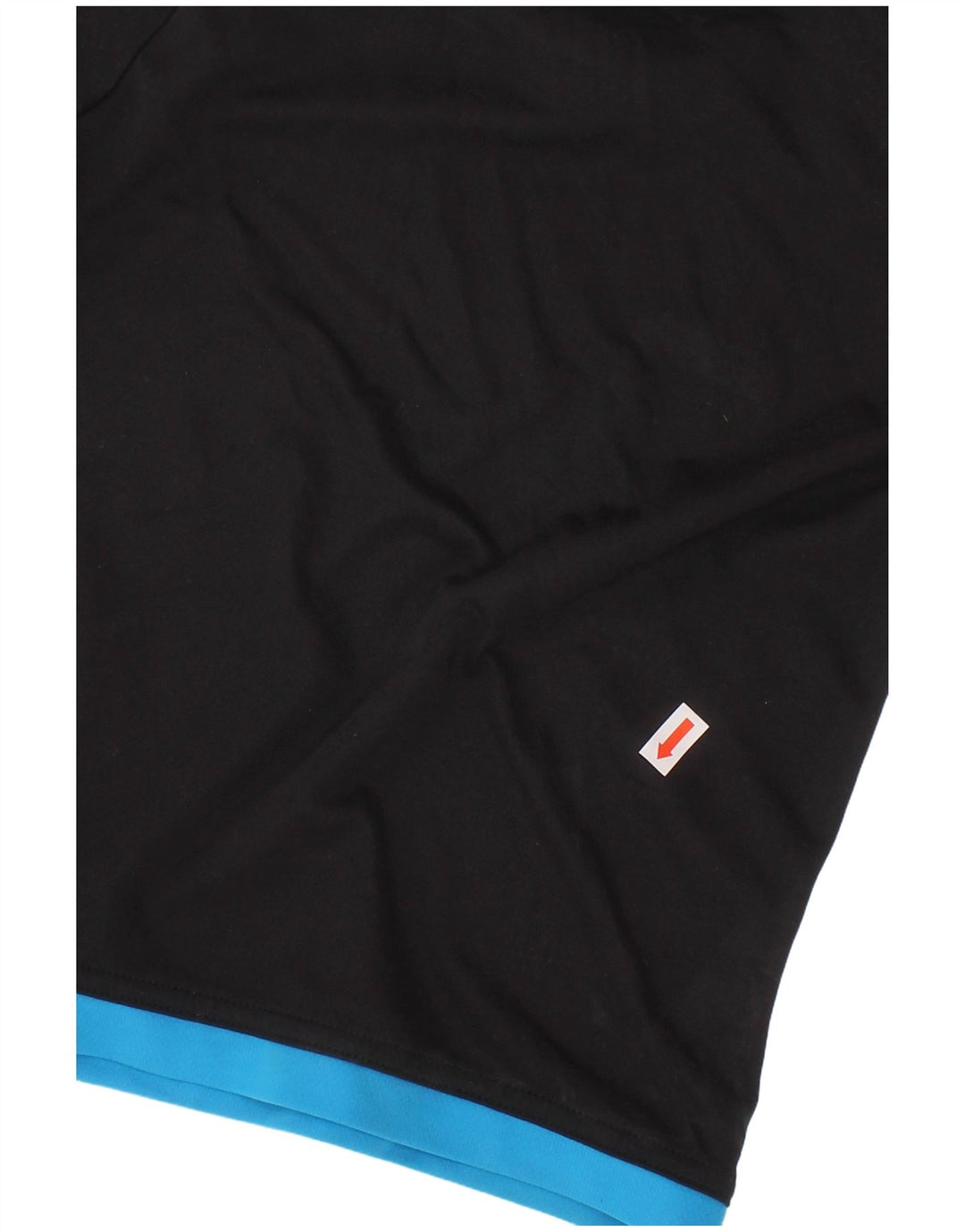 Chłopięcy T-shirt ADIDAS Climalite, 4-5 lat, czarny poliester z blokami kolorów