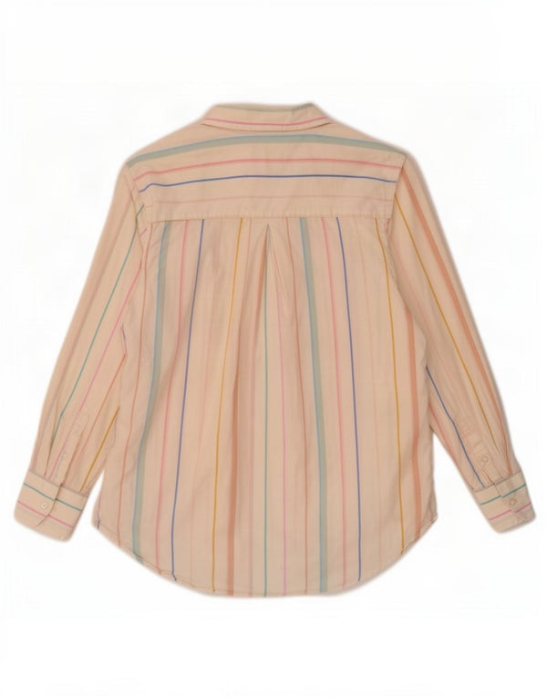 Koszula damska Crew Clothing UK 14, duża, biała, bawełniana w prążki