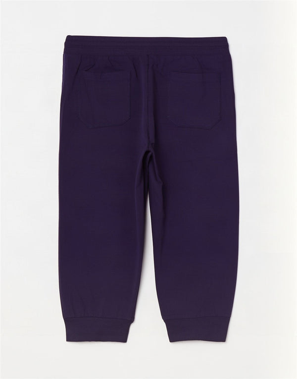 Spodnie dresowe damskie Champion Capri Joggers UK 18 XL Granatowe, bawełniane