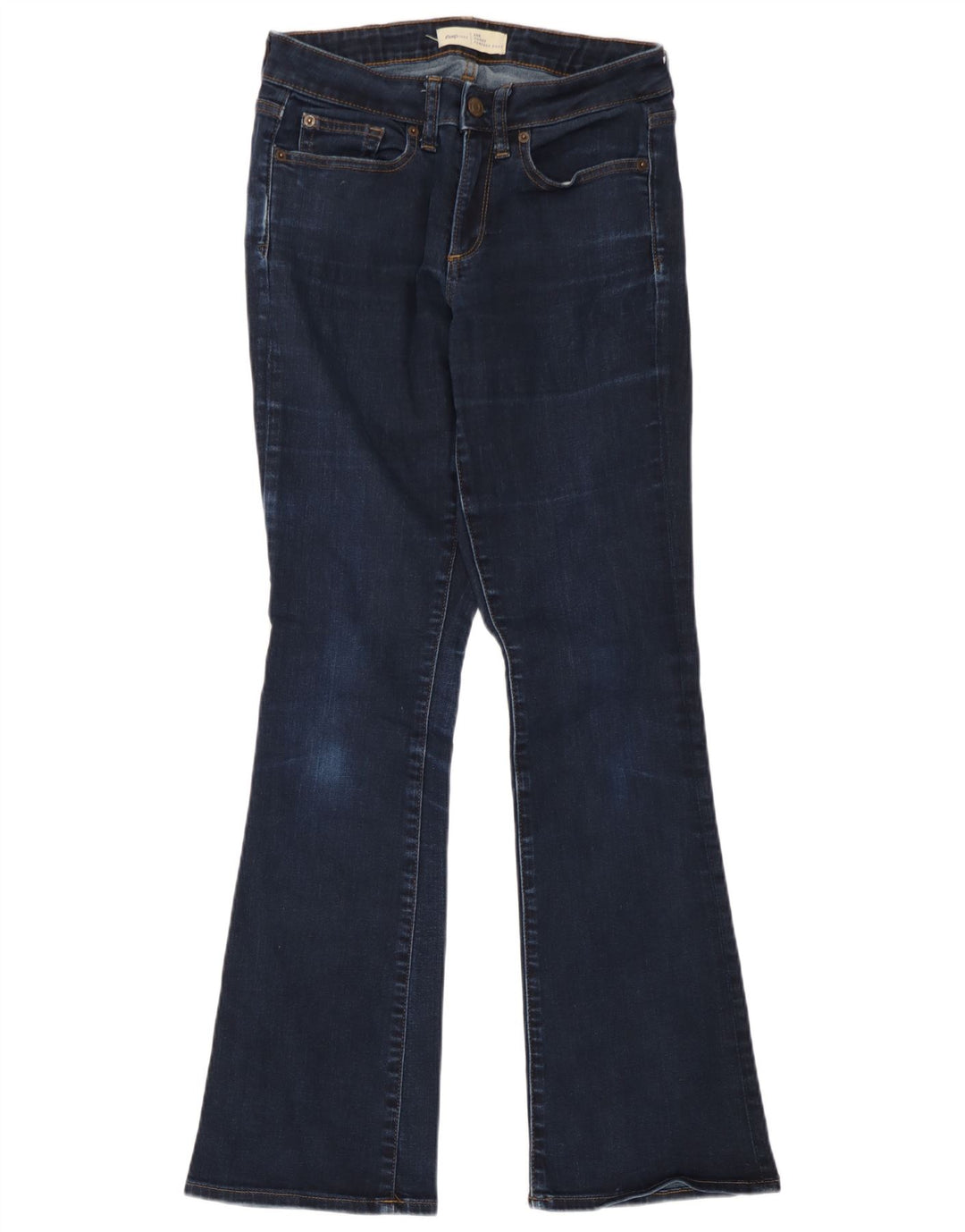 Jeansy damskie Gap Curvy Bootcut W26 L30 Granatowe, bawełniane