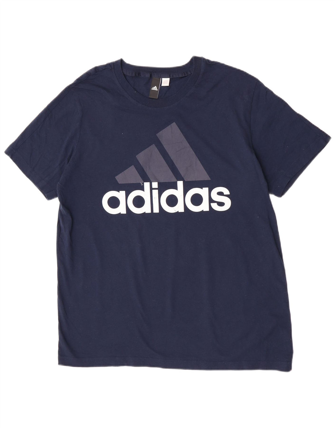 Męska koszulka graficzna Adidas Top XL granatowa