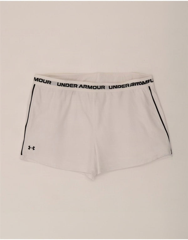 Damskie spodenki sportowe Under Armour Graphic UK 20 2XL Biały poliester
