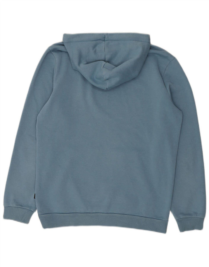 Męski sweter z kapturem Puma, mały, niebieski, bawełniany