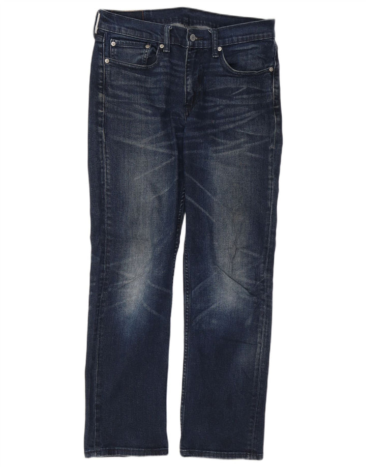 Męskie jeansy Levi's 514 Straight W31 L30 Niebieskie bawełniane