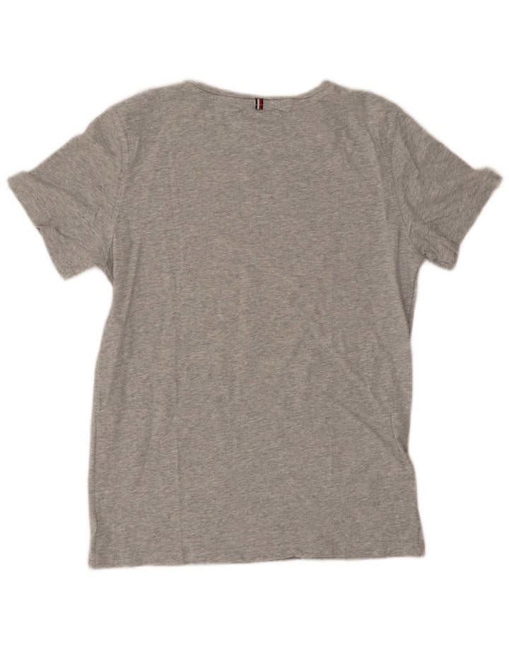 T-shirt chłopięcy Tommy Hilfiger 15-16 lat, szary, nakrapiany