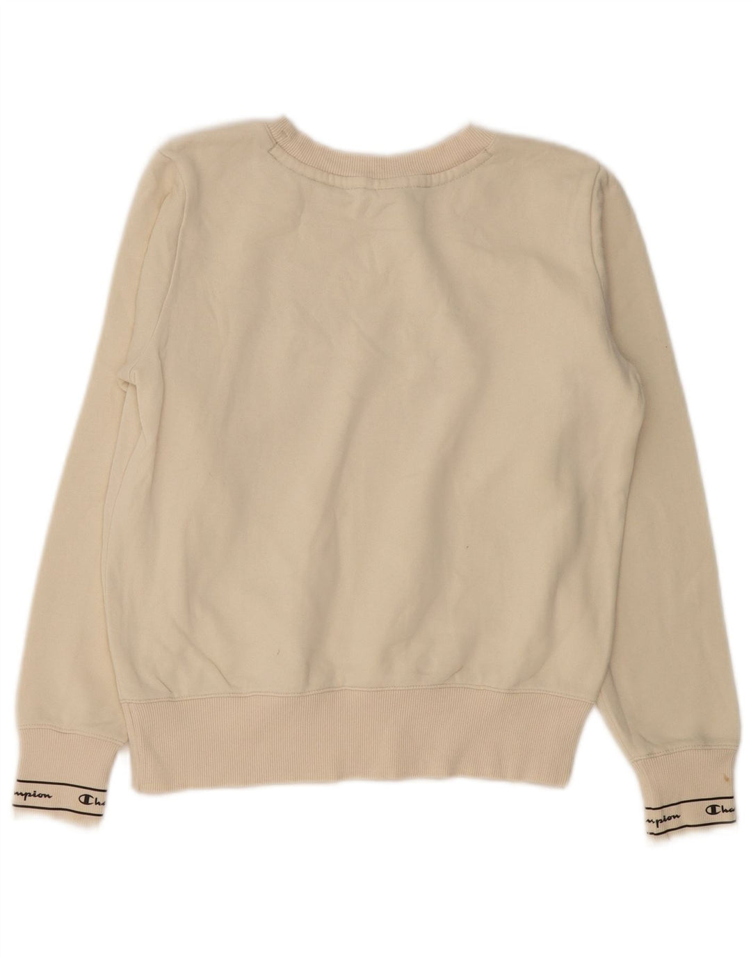 Damska bluza Champion Graphic Oversize Sweter UK 10 Small Off White