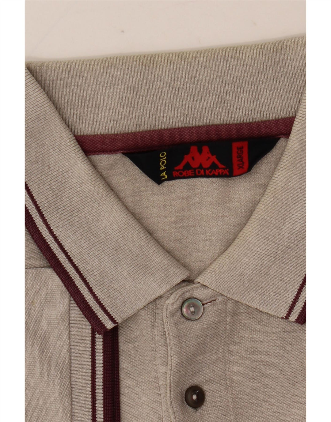 Męska koszulka polo Kappa XL, szara