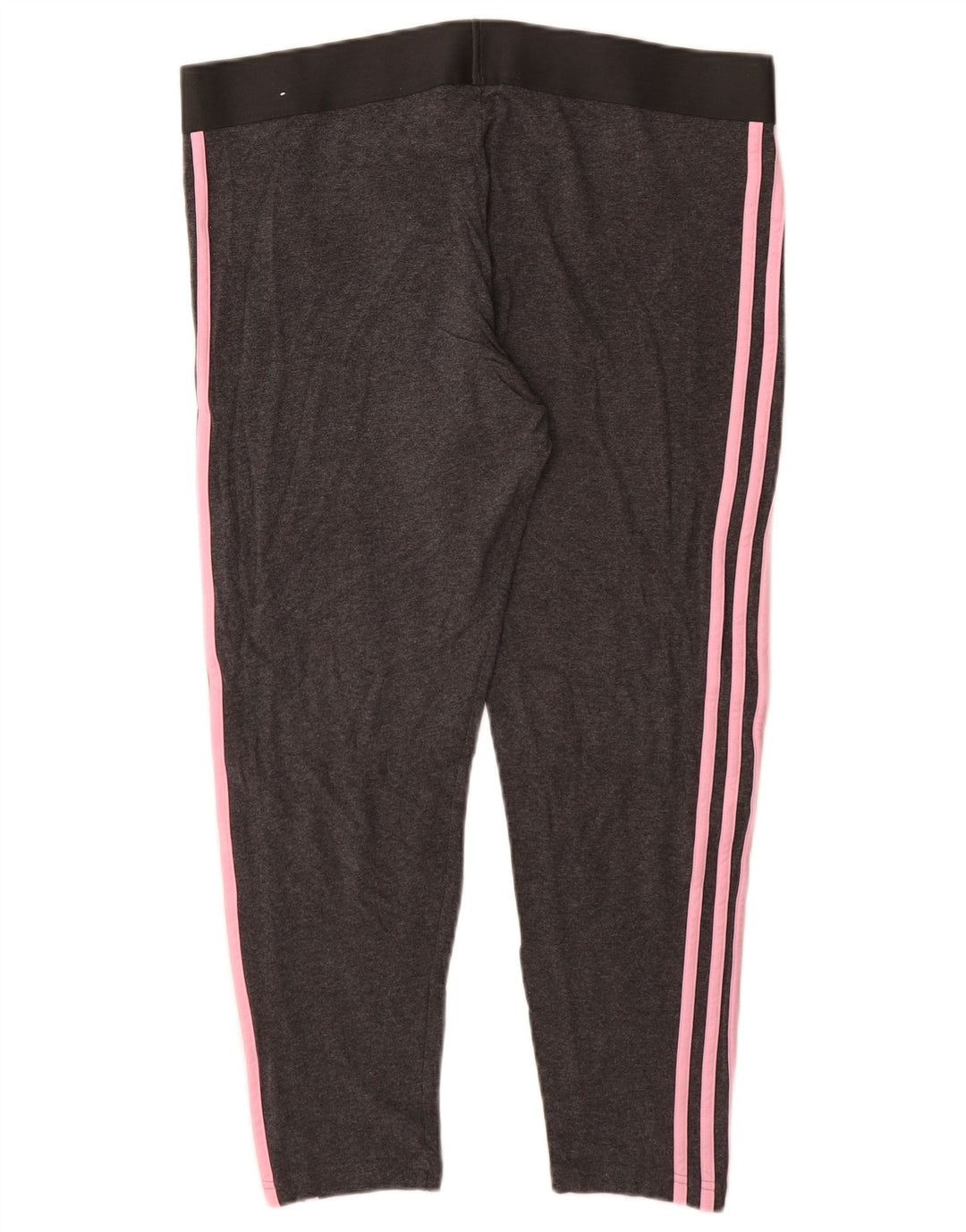 Legginsy damskie ADIDAS UK 20/22 XL, szara bawełna