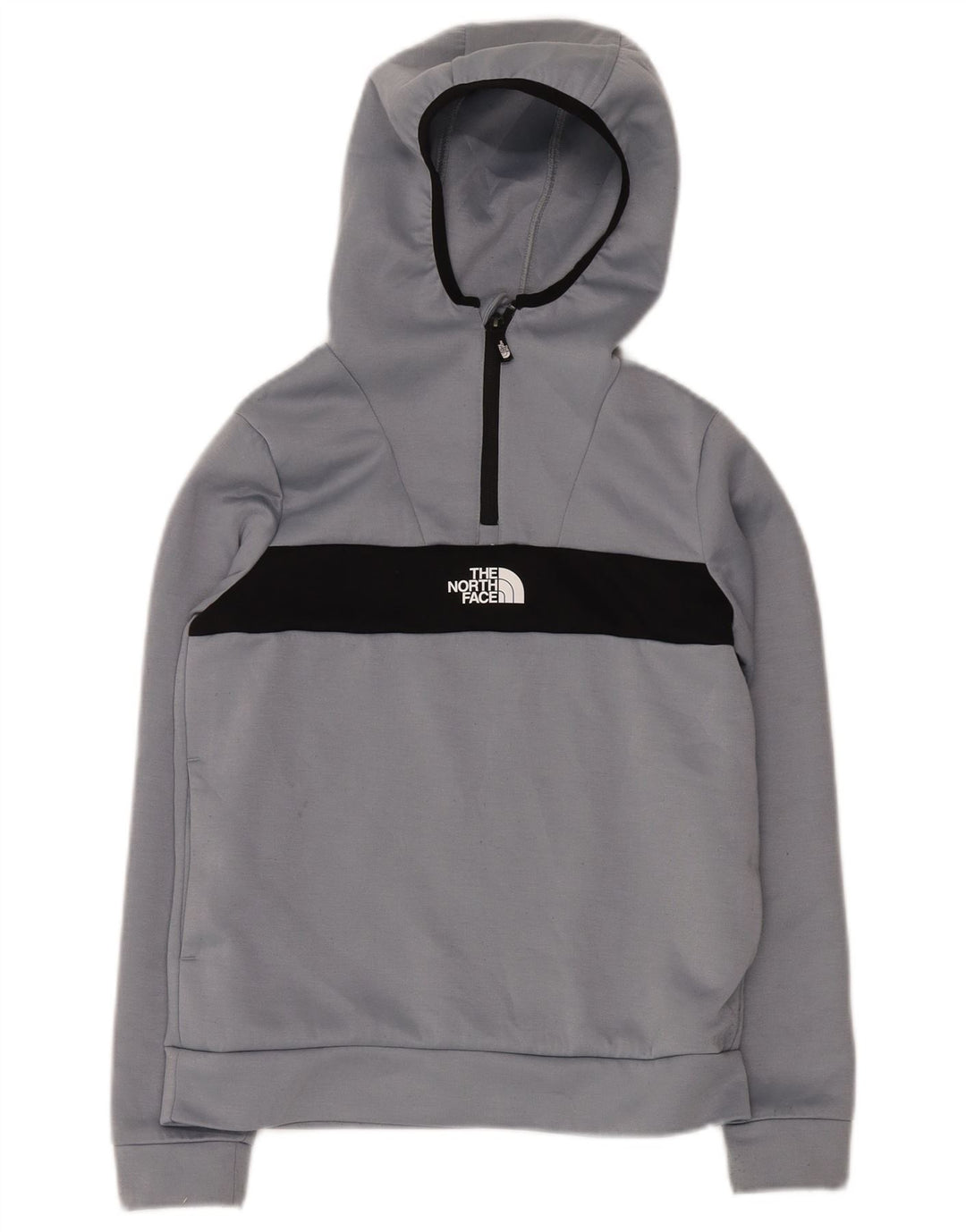 Chłopięcy sweter z kapturem i zamkiem błyskawicznym THE NORTH FACE 14-15 lat XL, szary